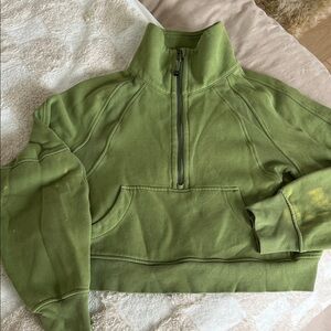 Lululemon half zip scuba sweatshirt